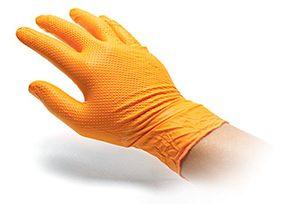 כפפות כתומות