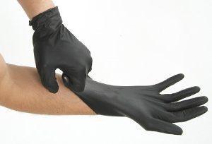 כפפות עבודה שחורות