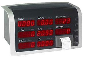 מכשיר לבדיקת גזים לרכבים כולל חיישן למבדא