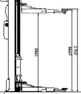 ליפט 2 עמודים