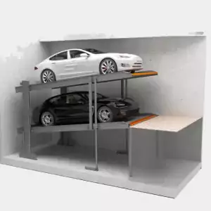 מערכת חנייה להטיה עם בור ל-2 מכוניות Starke 2327